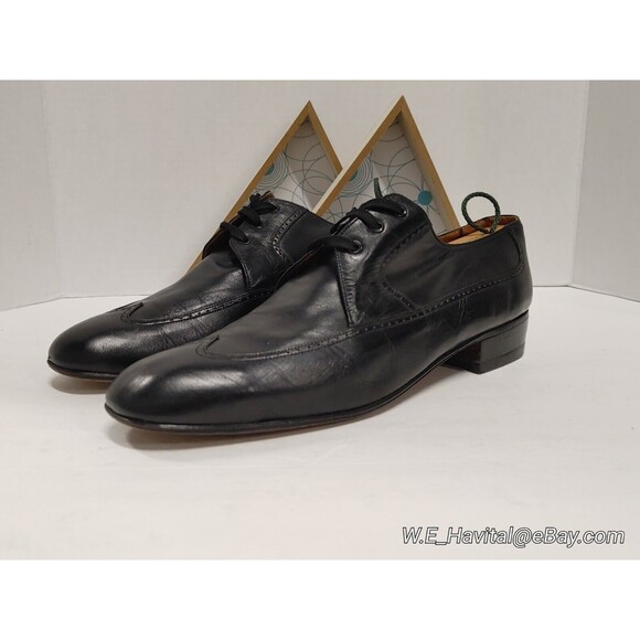 Vintage Men\'s Casa Crevani Wingtip Shoes Size US 9 main image 5